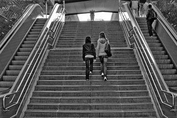 Stairs or rather escalator by Norbert Sülzner