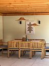 Customer photo: Abstract Shapes #2 | Brown White by Bohomadic Studio