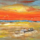 Love me in the fishing boat by Katarina Niksic thumbnail