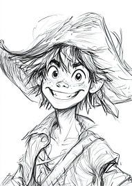 Boundless Dreams – Expressive Pencil Sketch