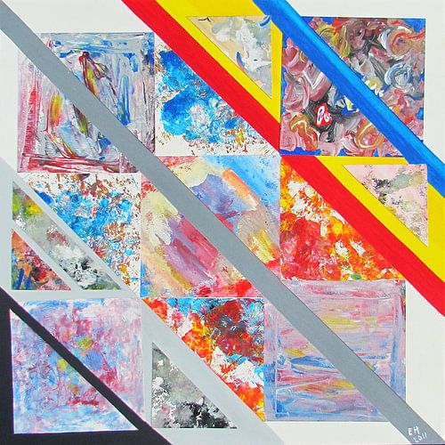 EH PAINTING ART 2011 #0003 Turmoil Original