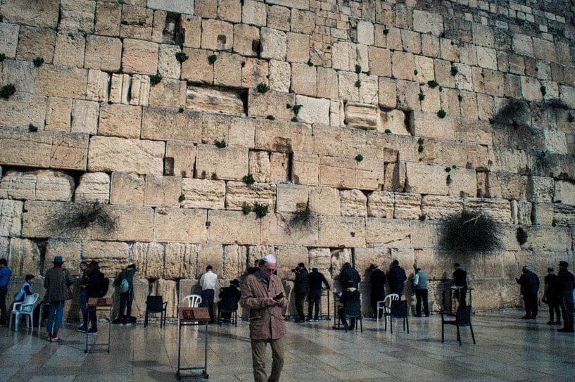 Western wall, Jerusalem by Stefan van Horssen
