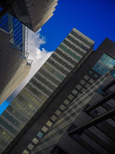 Bâtiments de la Zuidas d'Amsterdam