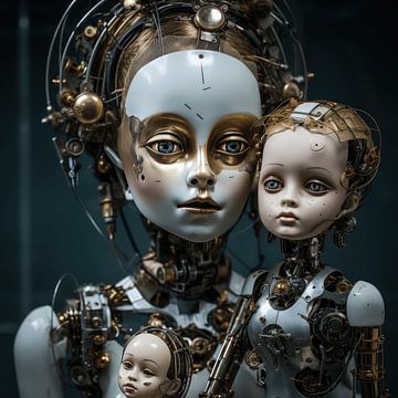 Mechanische Puppen von Ton Kuijpers