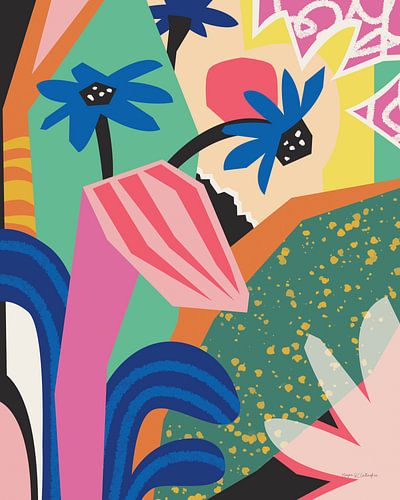 Marguerites bleues, Megan Gallagher sur Wild Apple