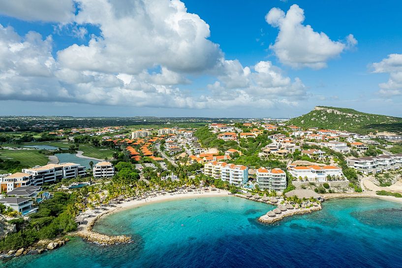 Blue Bay Curacao - Enregistrement par drone par Keesnan Dogger Fotografie