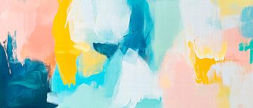 Colourful abstract composition by Poster Art Shop