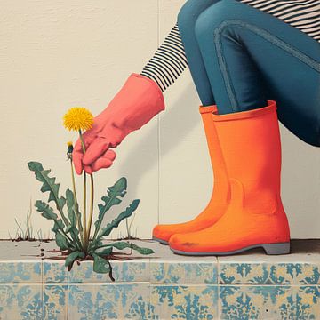 Hello summer III van Mirjam Duizendstra