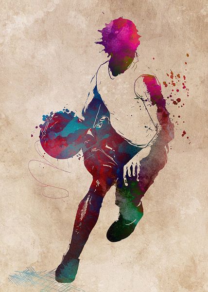 basketball player #basketball #sport by JBJart Justyna Jaszke