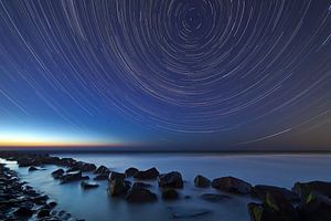 Sternschnuppen über der Nordsee