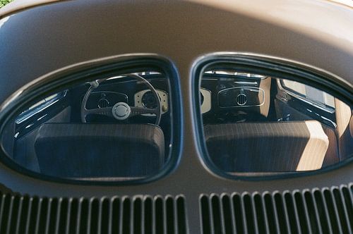 VW Brezelkäfer im Analog-Look