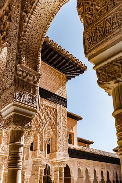 Architectuur van het Alhambra van Fotografiecor .nl