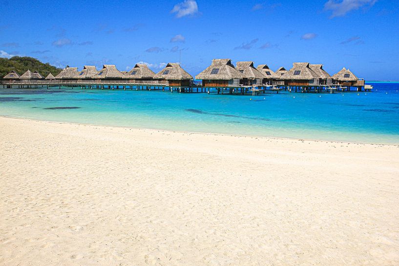 Strand Conrad Nui, Bora Bora, Frans Polynesie van Travel Tips and Stories