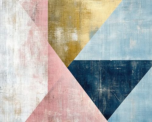 Œuvre d'art moderne et minimaliste