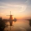 Misty Kinderdijk by Mark Leeman