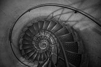 Die Wendeltreppe des Arc de Triomphe