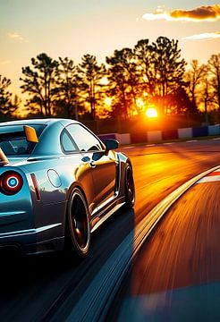 Nissan GT-R R34 Zonsondergang van MIROKKU