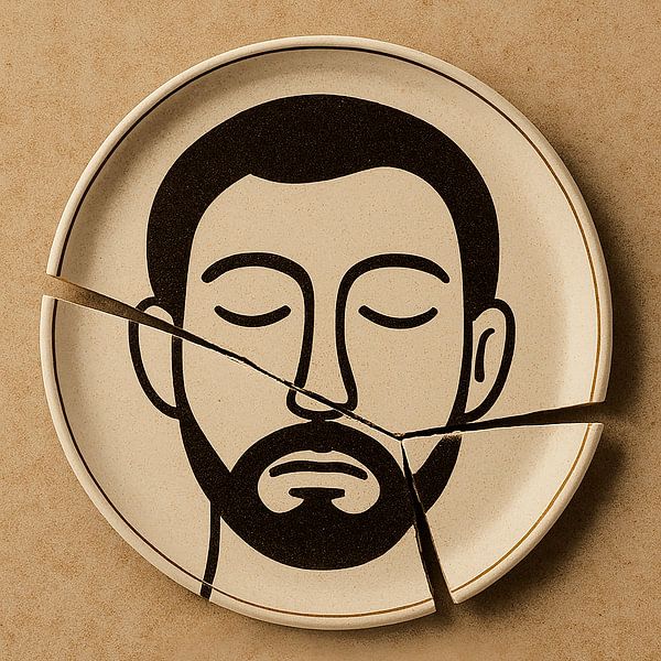 Visages fragmentés 03 par Fernando Vieira