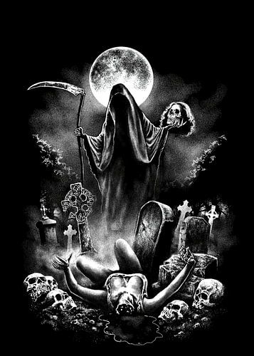 Ritual des menschlichen Kopfabschneidens