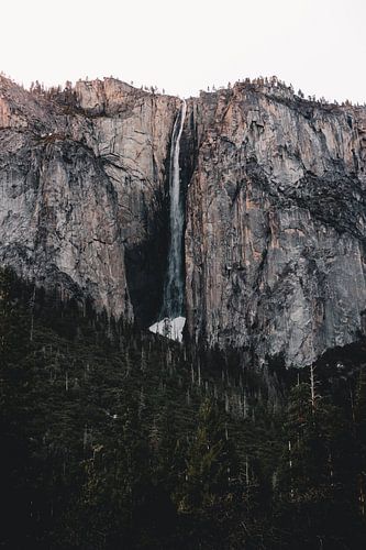 Ribbon fall Yosemite NP | high waterfall | travel photography art print