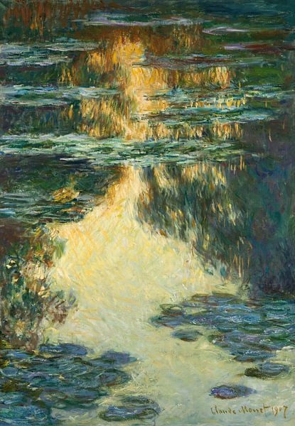 Seerosen, Claude Monet von Meisterhafte Meister