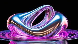 Fluid mit Verschiedene Farben