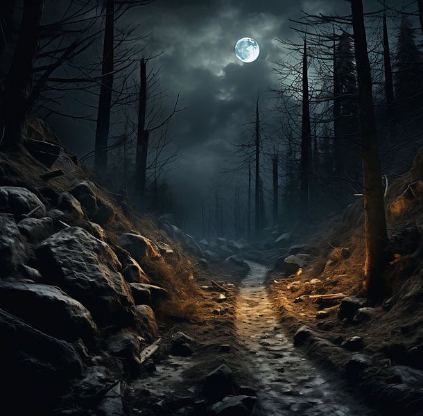 Landschaft von fernlichtsicht