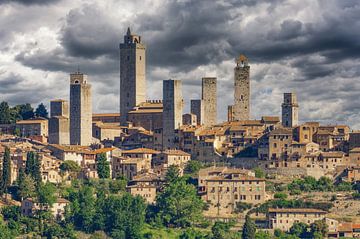 San Gimignano in Toscane van Peter Eckert