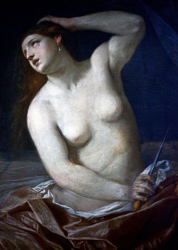 De dood van Lucretia - Guido Reni, 1634