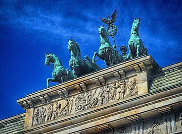 Brandenburgse Poort, Berlijn.  van George Ino