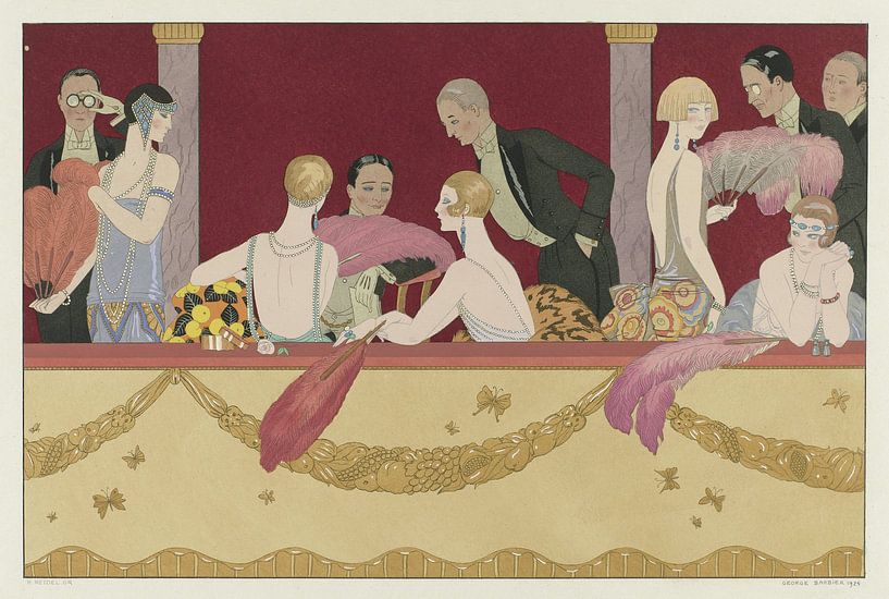 Eventails, George Barbier by Masterful Masters