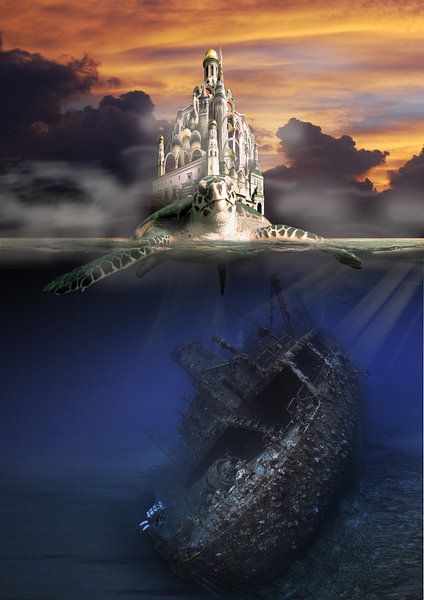 de gouden stad by Dray van Beeck