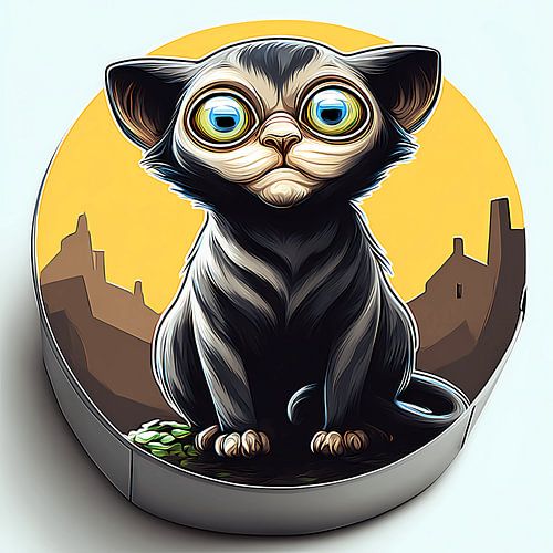 Zonnemonitor van Vythryd Arts