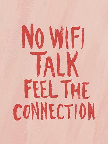 Feel connection Typography