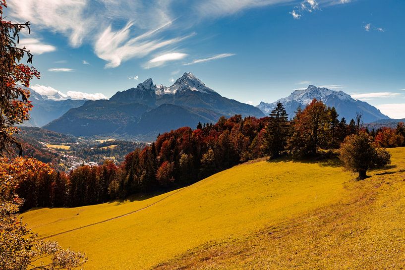 Watzmann in autumn by Dirk Rüter