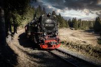 The old steam train