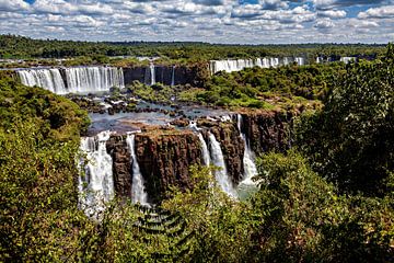 Die Iguazu Wasserfälle zwischen Argentinien und Brasilien