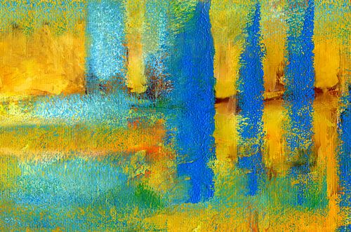 abstract landschap