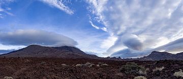 El Teide op Tenerife, Spanje. Panoramafoto