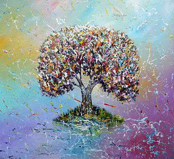 Tree of Life van Gena Theheartofart