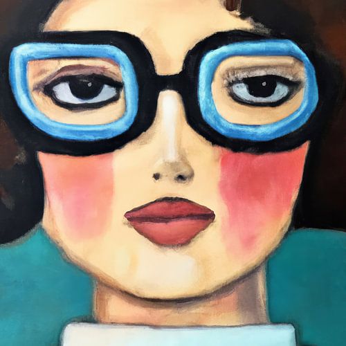 Porträt "Eine Welt voller Blau"