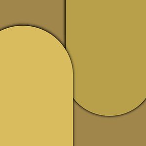 Gelb Gold im Quadrat