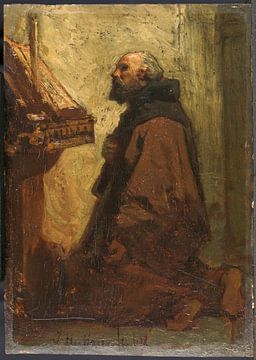 Betender Mönch, Jacob Maris