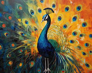 Oiseau : Paon