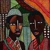 African brothers nr 3 by Jan Keteleer