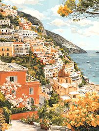 Amalfi coast by IamHome Studio