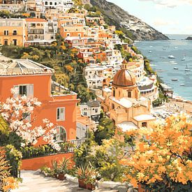 Amalfi coast by IamHome Studio