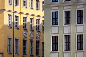 Fassaden der Dresdner Altstadt