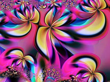 Switsch et Flower 11 sur Claudia Gründler