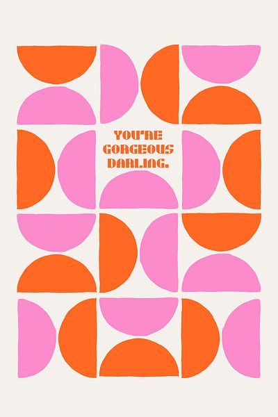 Pop Art - You are Gorgeous von Loretti